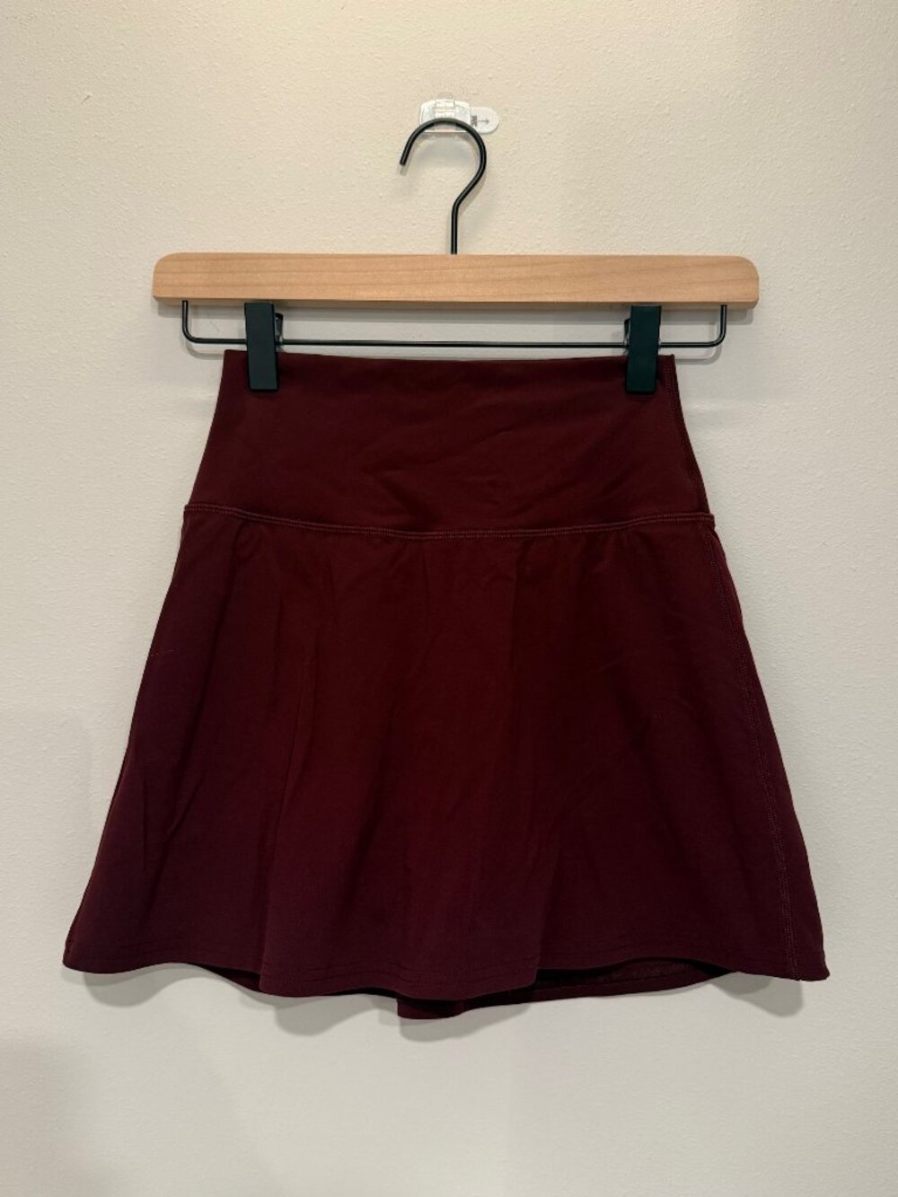 lululemon athletica Burgundy Athletic Skort